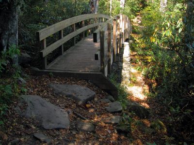  wooden bridge on the Rough Ridge Trail Taken Oct 21,2012
