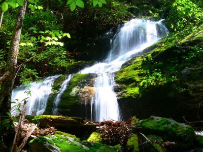 Lower half of the Upper Wilderness Falls - Taken April 25, 2012 (Photo by Dave Aldridge) 
