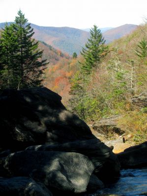 View from Waterfalls on Flat Laurel Creek - Taken 10-22-2014
