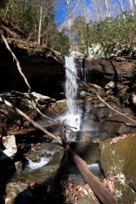 First falls found on Star Branch  (enters into Little Stony Creek)  Taken 12-11-2014
