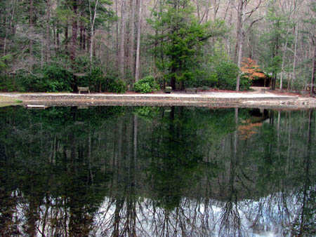Swimming pond in Rock Creek Park