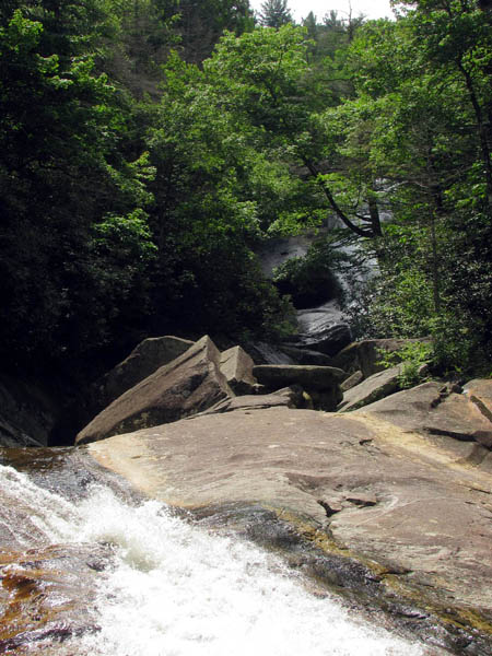 cascades and upper creek falls