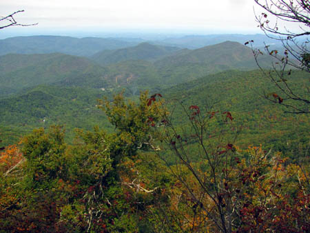 view from Little Bald