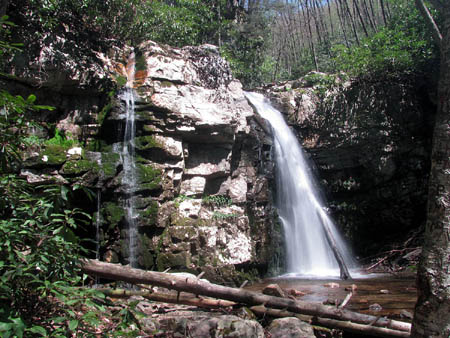 Lower part of Gentry Falls
