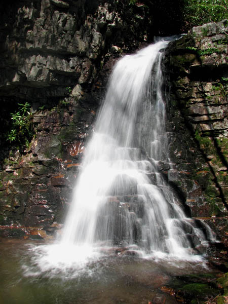 Upper part of Gentry Falls