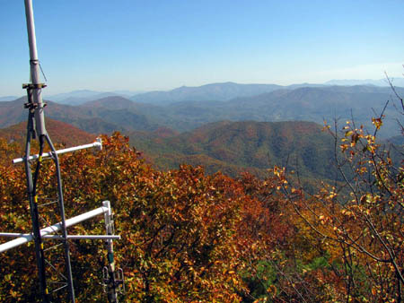 Tower view of North Carolina