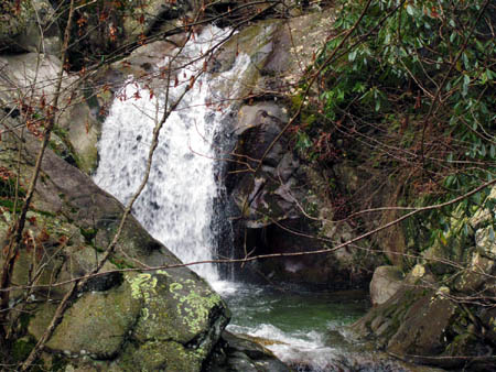 upper half of the Upper Devils Creek Falls
