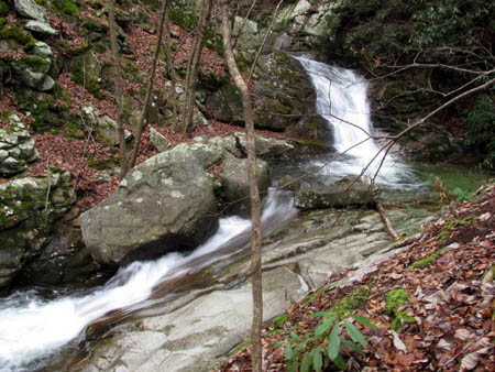 Lower half of the Upper Devils Creek Falls