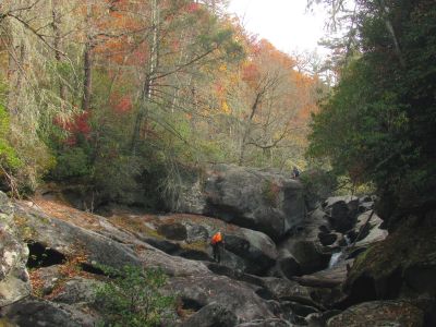 Badger and Tyler at Granny`s Kitchen 
