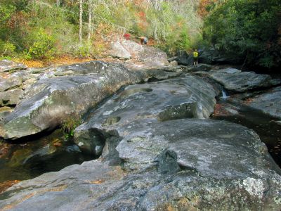 I can see the gorge is going to get real again just ahead ! 
