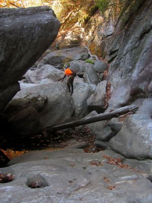 Going up the right side instead 
