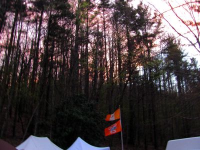 Sunset at the gap 
