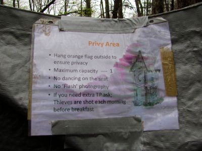 Privy rules,,,,, and yes, each one of these rules was brought about by necessity,, each has its own story,, 

