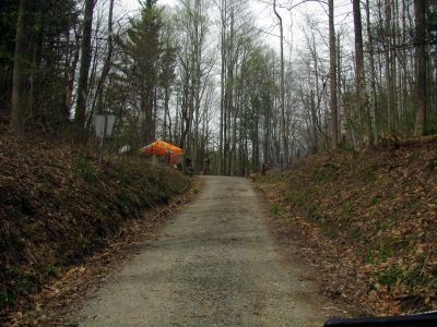 Ah,, the big orange canopy,, can`t miss that ! 

