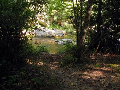 Creek crossing on Harper Creek 
