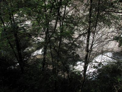 Looking down on Harper Falls
