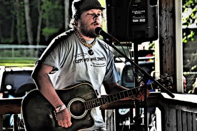 A. J. Stone (winning the Hiker Talent Show) 
