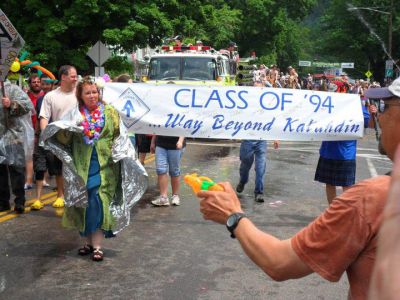 Miss Janet in the Hiker Parade
