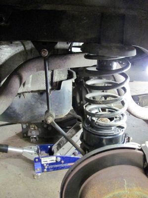 Sway bar re-attached 
