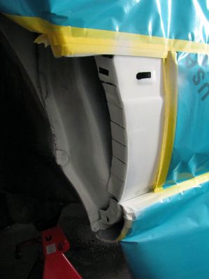 Taped and primed 
