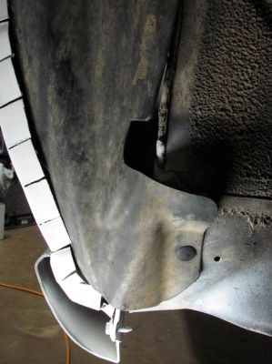 inner fender working out well on pass side 
