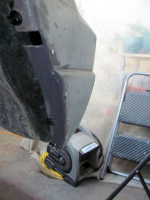 epoxy glue on pass side 
