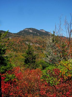 Looking towards Grandfather Mountain from Beacon heights Taken  Oct 21,2012
