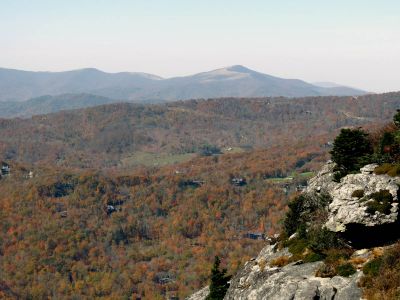 View from the Mile High Swinging Bridge area taken 10-19-2012
