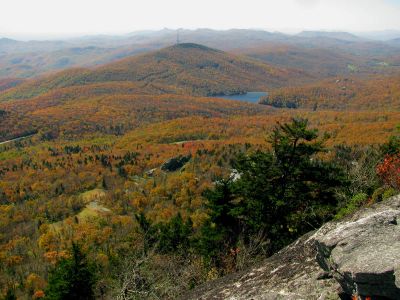 View from the mile high swinging bridge taken 10-19-2012
