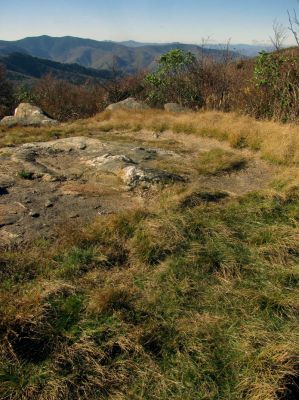 Standing on the South summit of Sam Knob - Taken 10-22-2014
