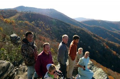 Mennonites on Blackstack Cliffs Taken 10-21-2012
