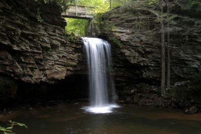 Upper Falls on Little Stony Creek Taken 9-25-2014
