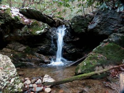Small Falls located on South Fork of Sill Branch just before it converges with the North Fork - Taken 11-30-2013
