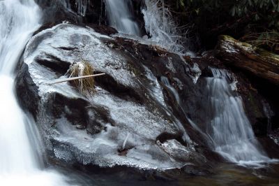 Skull image at Upper Spivey Falls - Taken Feb 4, 2015
