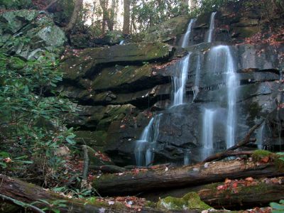 Sulphur Spring Branch Falls   (upper)
Upper falls.
