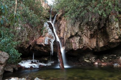 Upper upper Dick Creek Falls - Taken 11-22-2014

